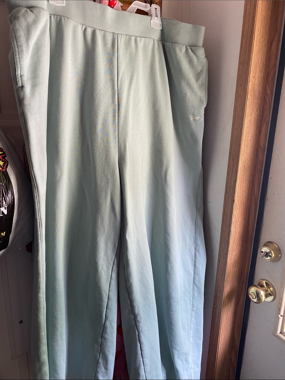 Reebok Sage Green Sweatpants w/ pockets.  Size 4X 26/28 Women’s Tall